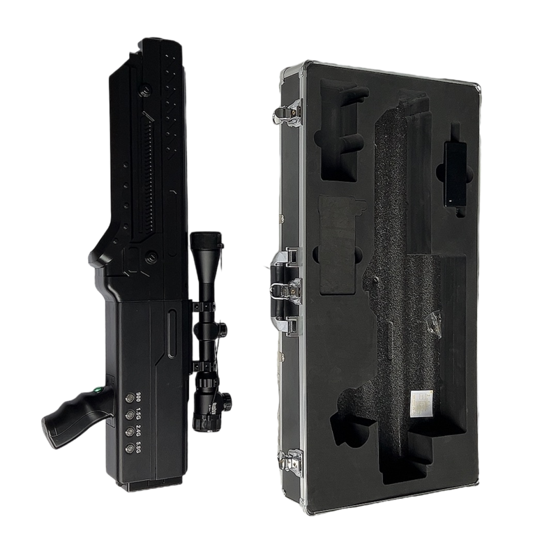  铺前镇手持便携式枪型低空防御反制四通道A型